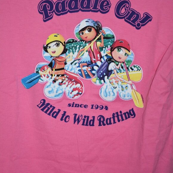 NWT Pink Cute T-Shirt for Girls Who Like Water - Picture 4 of 8